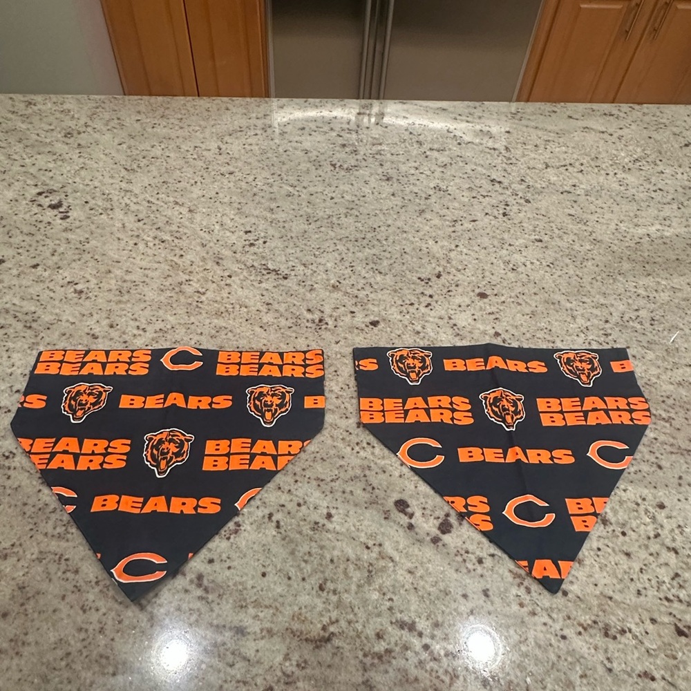 Chicago Bears Dog Bandanas